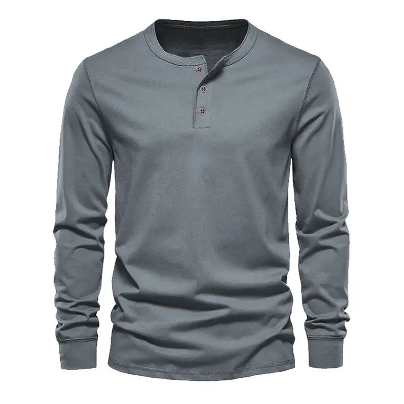 Men's T-shirt Plus Size Quick-drying Long Sleeve Trend Pre2brand Gray-XXXL