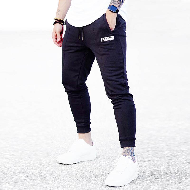 Men's Solid Color Sports Training Fitness Pants - Pre2brand