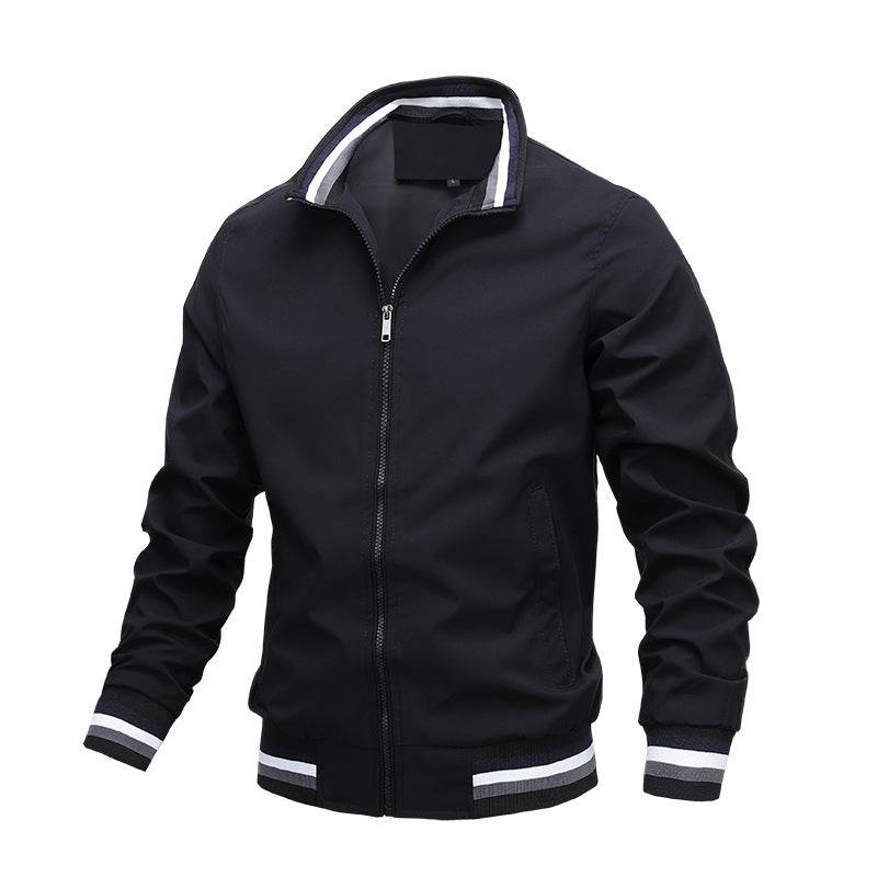Sports Solid Color Jacket Men's - Pre2brand