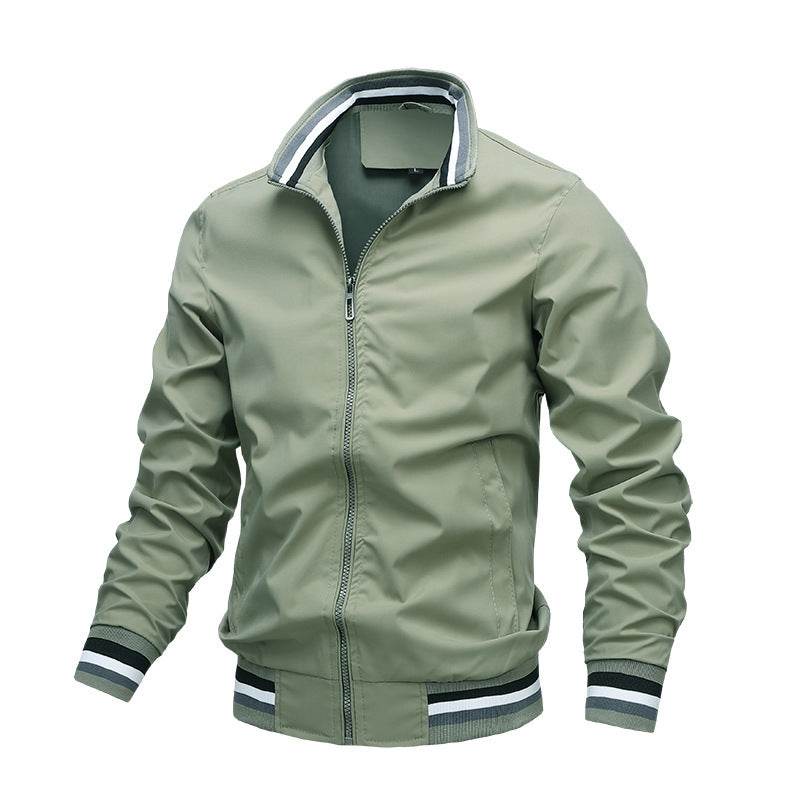 Sports Solid Color Jacket Men's - Pre2brand