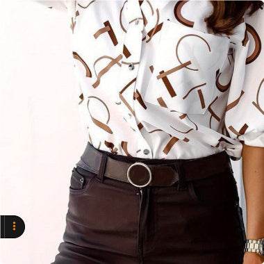 Fashion Long Sleeve Printed Shirt - Pre2brand