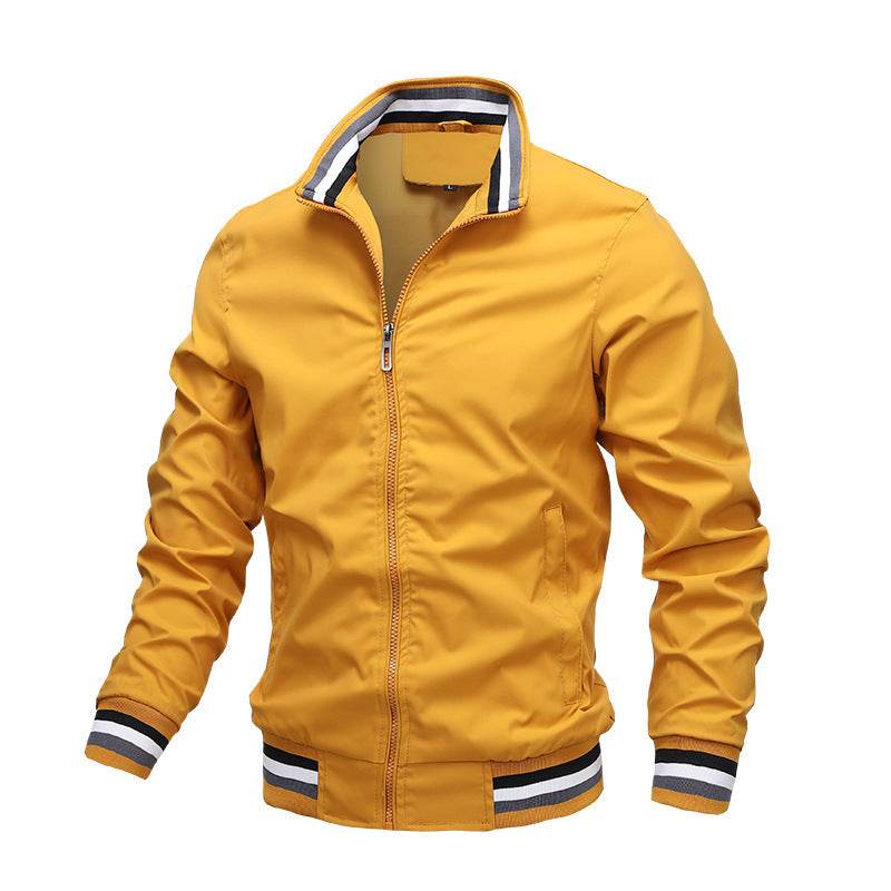 Sports Solid Color Jacket Men's - Pre2brand