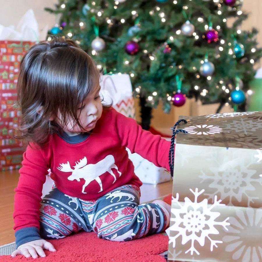 Christmas elk print family pajamas - Pre2brand