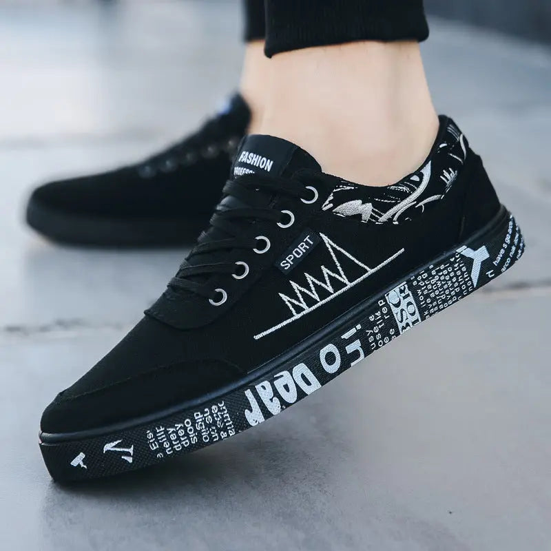All-match Breathable Casual Men's Canvas Shoes - Pre2brand