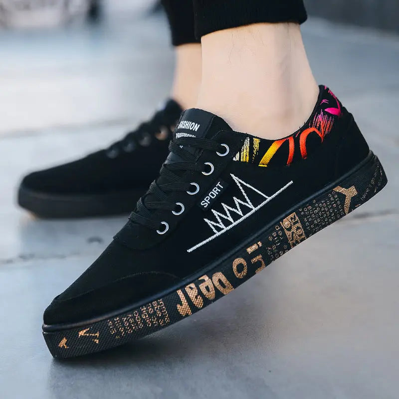 All-match Breathable Casual Men's Canvas Shoes - Pre2brand