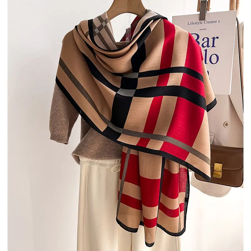 Autumn And Winter Scarf Scarf Warm Talma - Pre2brand