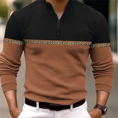 Autumn Men's Trendy Loose Lapel Sweater  Pre2brand G109P114-3XL