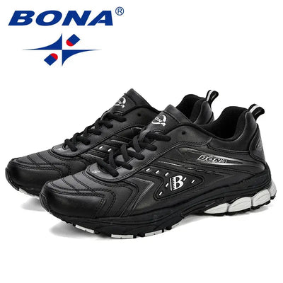 BONA Men Casual Shoes Brand Men Shoes Men Sneakers Flats Comfortable Breathable Microfiber Outdoor Leisure Footwear Trendy Style - Pre2brand