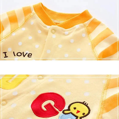 Baby spring clothes 0 to 12 months cotton girls clothing Onesies Autumn newborn Comfortable baby jumpsuits baby boy rompers  Pre2brand