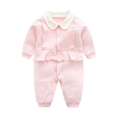 Baby spring clothes 0 to 12 months cotton girls clothing Onesies Autumn newborn Comfortable baby jumpsuits baby boy rompers  Pre2brand color-18-12M