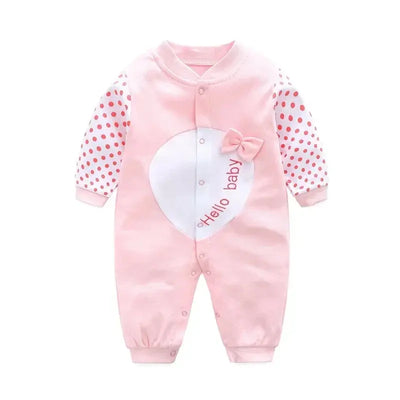 Baby spring clothes 0 to 12 months cotton girls clothing Onesies Autumn newborn Comfortable baby jumpsuits baby boy rompers  Pre2brand color-17-12M