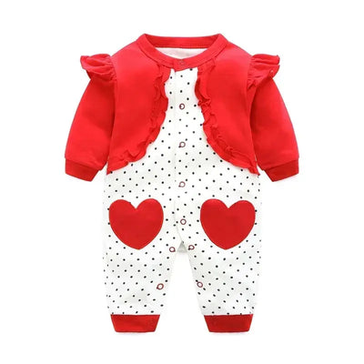 Baby spring clothes 0 to 12 months cotton girls clothing Onesies Autumn newborn Comfortable baby jumpsuits baby boy rompers  Pre2brand color-22-12M