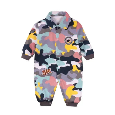 Baby spring clothes 0 to 12 months cotton girls clothing Onesies Autumn newborn Comfortable baby jumpsuits baby boy rompers  Pre2brand color-2-12M