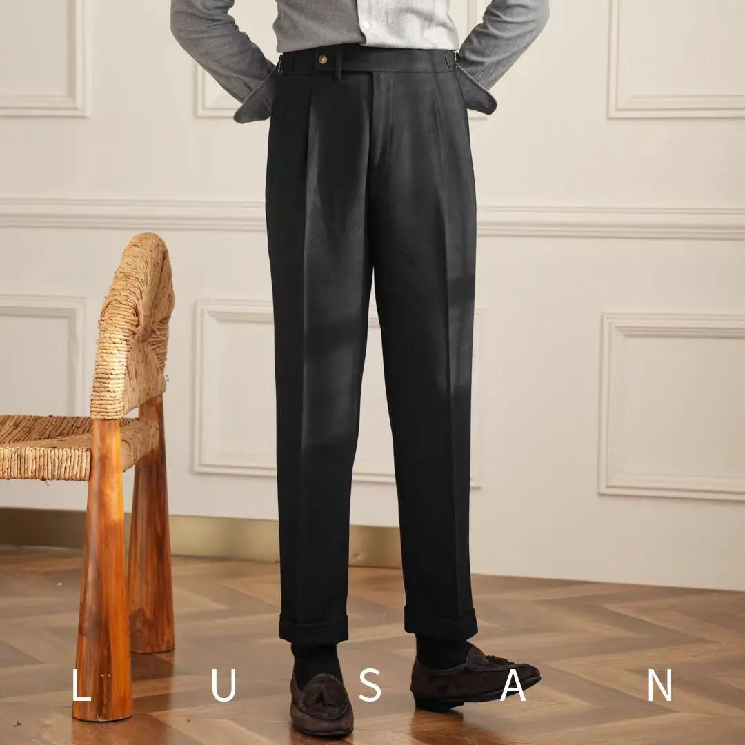 British Men Business Casual Pants  Pre2brand