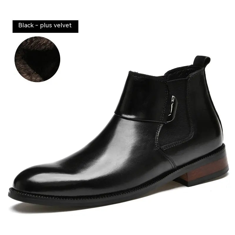 British Style Retro Chelsea Boots Men's Shoes - Pre2brand