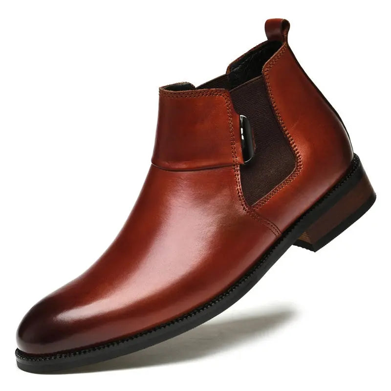 British Style Retro Chelsea Boots Men's Shoes - Pre2brand