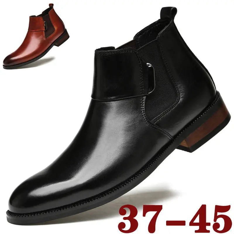 British Style Retro Chelsea Boots Men's Shoes - Pre2brand