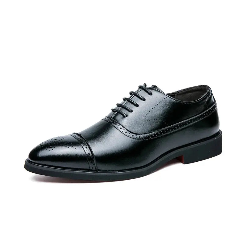 Business Formal Black Leather Shoes Mens Fashion Casual Dress Shoes Classic Italian Formal Oxford Shoes For Men Zapatos Hombre  Pre2brand cx1109-72-heise-8