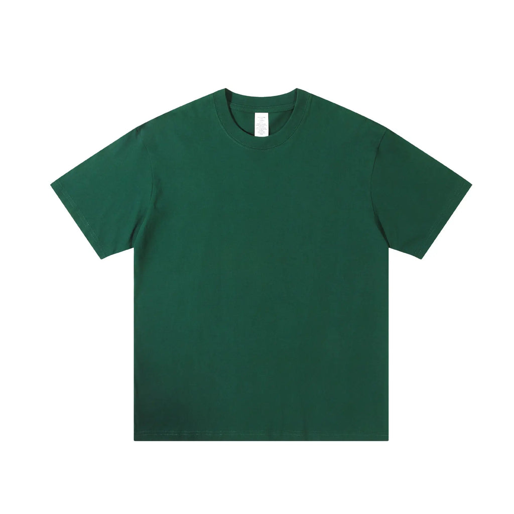 Cotton Short-sleeved T-shirt Men's Round Neck Loose  Pre2brand
