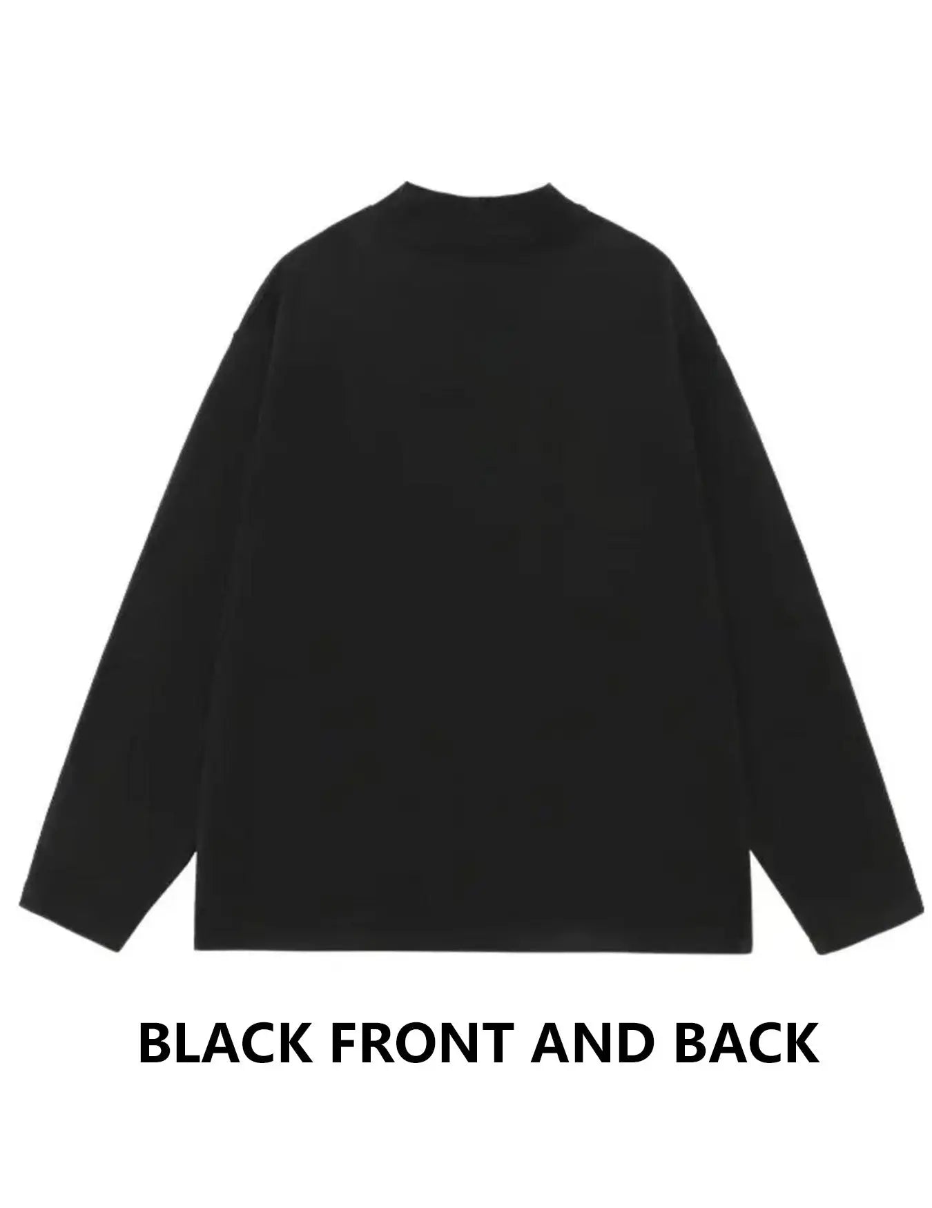 Dralon Men's Knitted Cashmere Sweater  Pre2brand Black-3XL