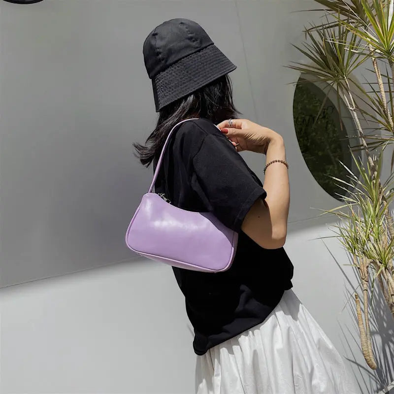 Fashion And Simple Messenger One-shoulder Armpit Bag - Pre2brand