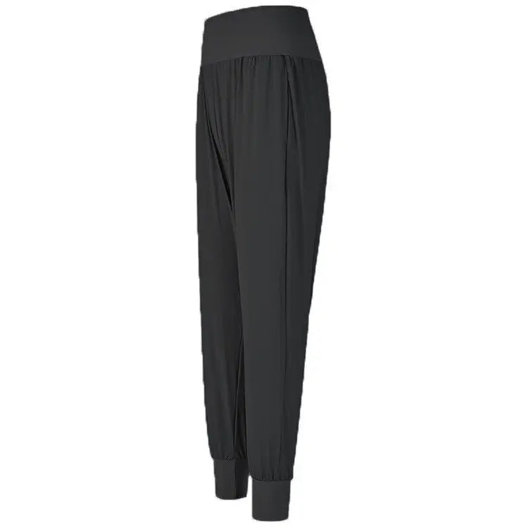 Fashion Loose Cool Sports Yoga Pants Women  Pre2brand Black-XL