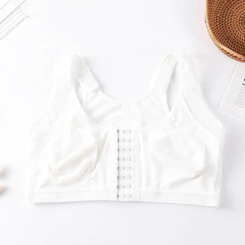 Foreign Trade Front Buckle Closed Sports Bra Plus Size - Pre2brand