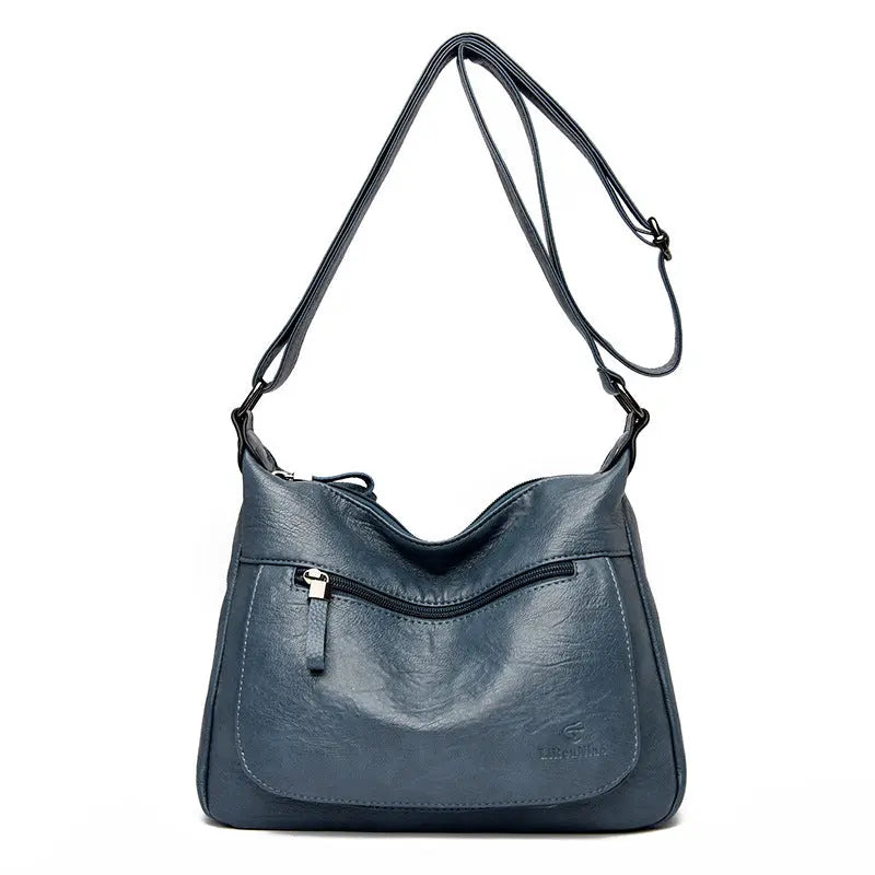 High Quality Soft Faced Large Capacity Women's One Shoulder Messenger Bag - Pre2brand
