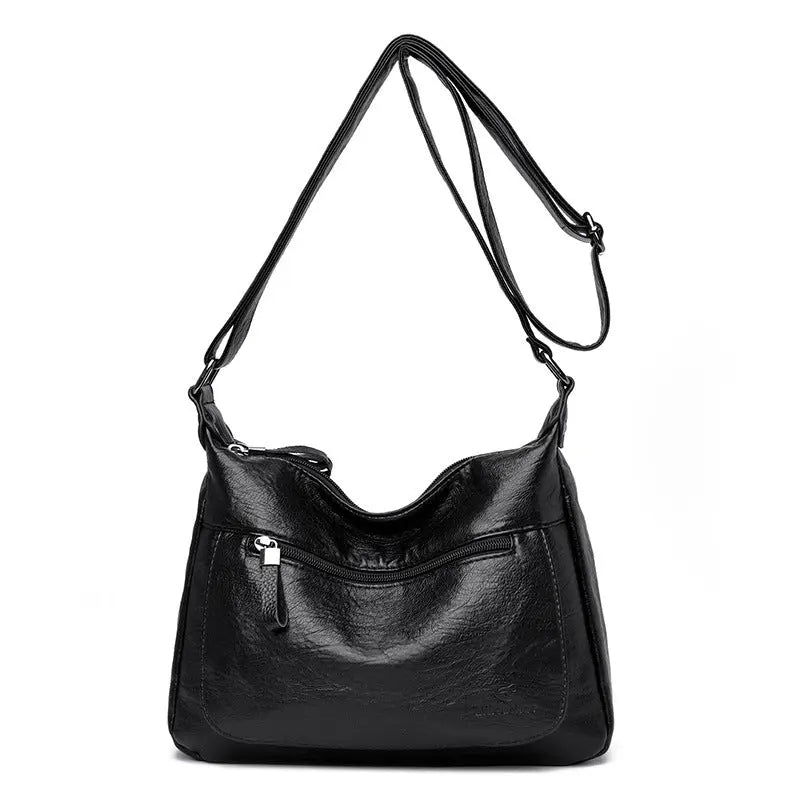 High Quality Soft Faced Large Capacity Women's One Shoulder Messenger Bag - Pre2brand