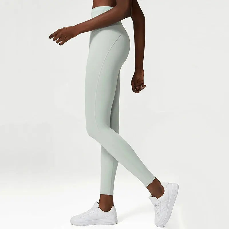 Women's Pants Elastic Fitness Gym Leggings - Pre2brand