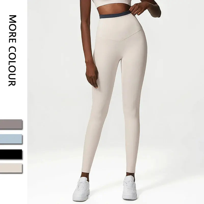 Women's Pants Elastic Fitness Gym Leggings - Pre2brand