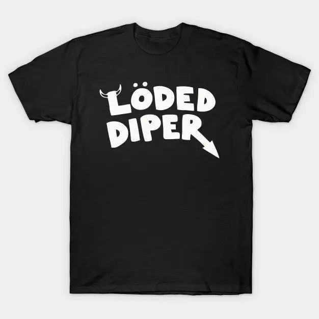 LODED DIPER Casual Printed Short Sleeves T-shirt - Pre2brand