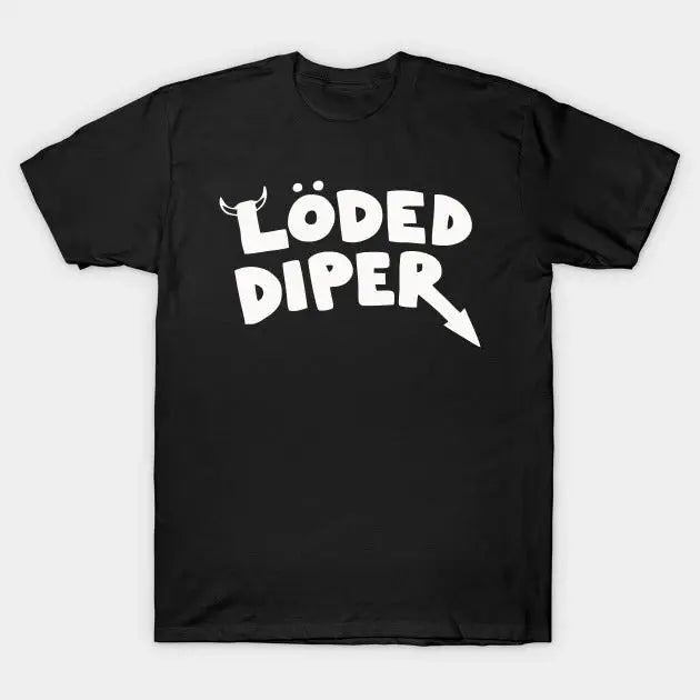 LODED DIPER Casual Printed Short Sleeves T-shirt - Pre2brand