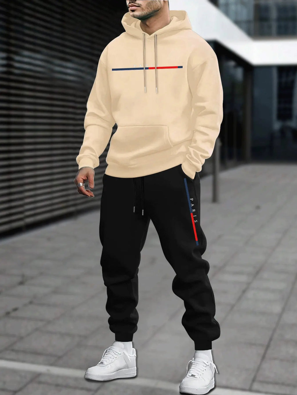 Leisure Sports Sweater Sweatpants Men's Suit  Pre2brand zhlmwytz11258-6XL