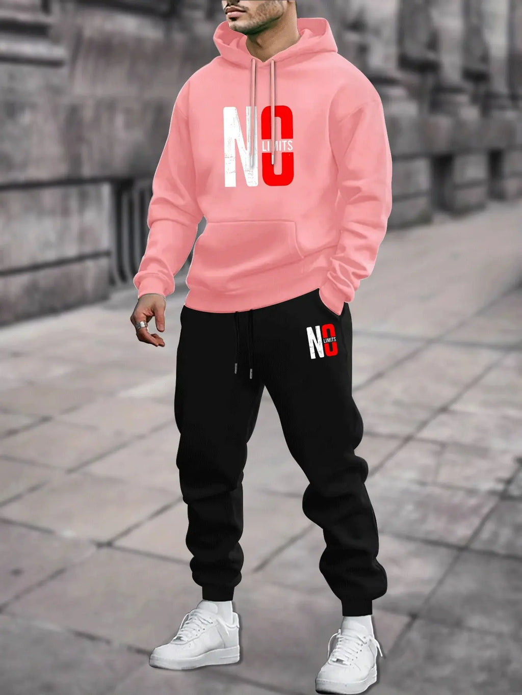 Leisure Sports Sweater Sweatpants Men's Suit  Pre2brand zhlmwytz11264-6XL
