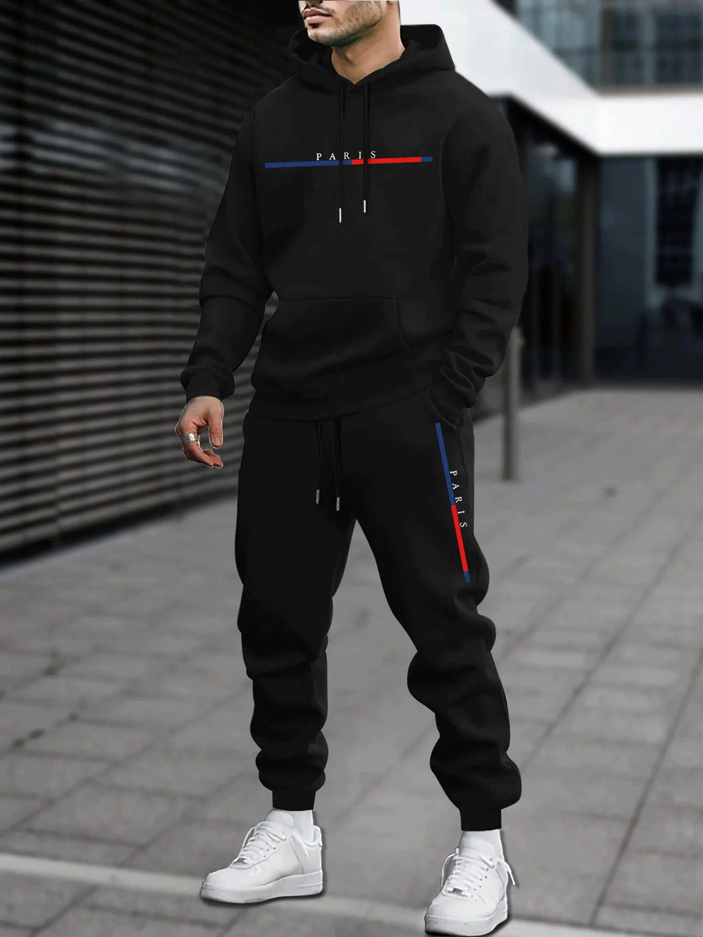 Leisure Sports Sweater Sweatpants Men's Suit  Pre2brand zhlmwytz11279-6XL
