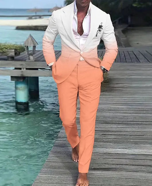 Loose Temperament Suit Coat Men's Clothing  Pre2brand G111P043-5XL