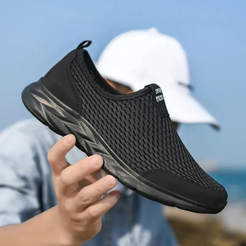 Men Casual Shoes Breathable Outdoor Mesh Light Sneakers Male Fashion Casual Shoes 2021 New Comfortable Casual Footwear Men Shoes - Pre2brand