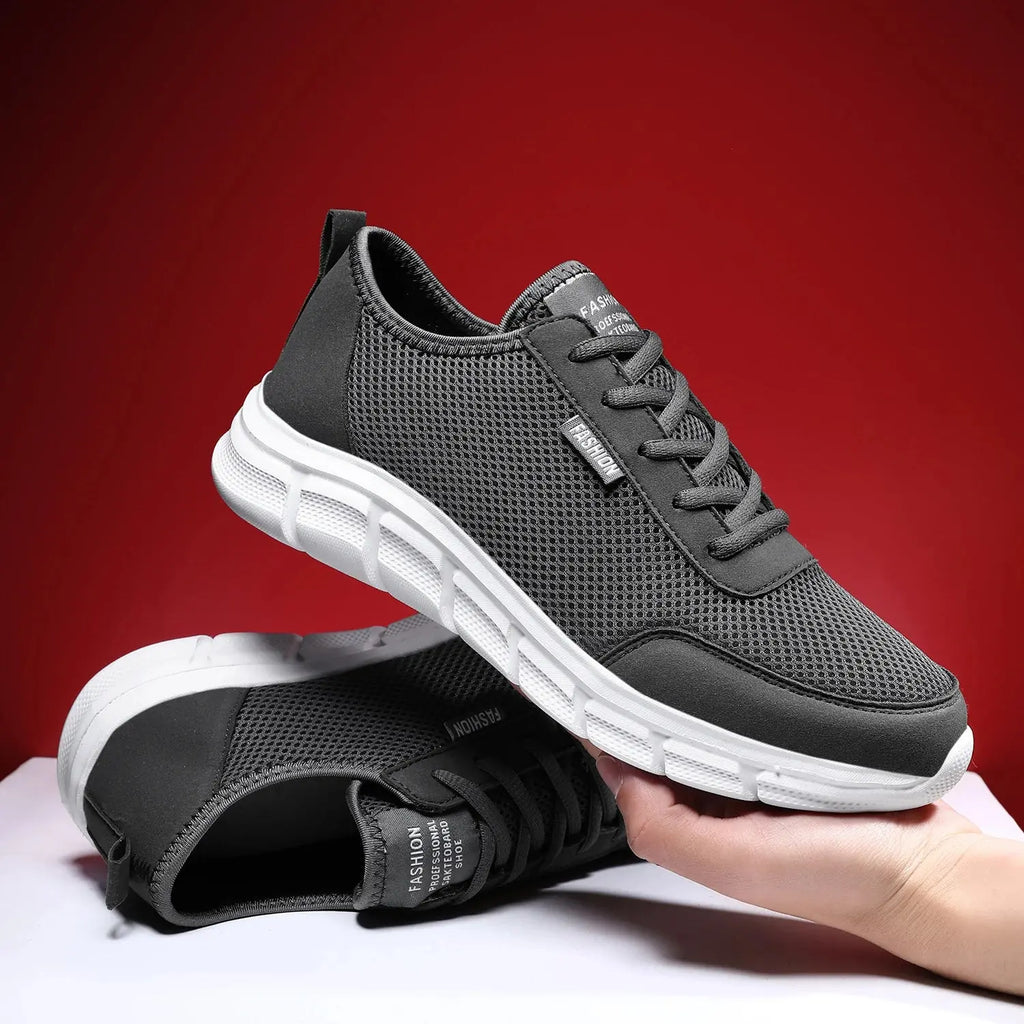 Men Casual Shoes Breathable Outdoor Mesh Light Sneakers Male Fashion Casual Shoes 2021 New Comfortable Casual Footwear Men Shoes - Pre2brand