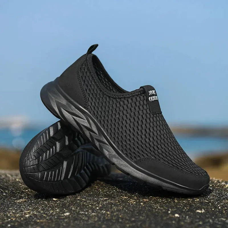 Men Casual Shoes Breathable Outdoor Mesh Light Sneakers Male Fashion Casual Shoes 2021 New Comfortable Casual Footwear Men Shoes - Pre2brand