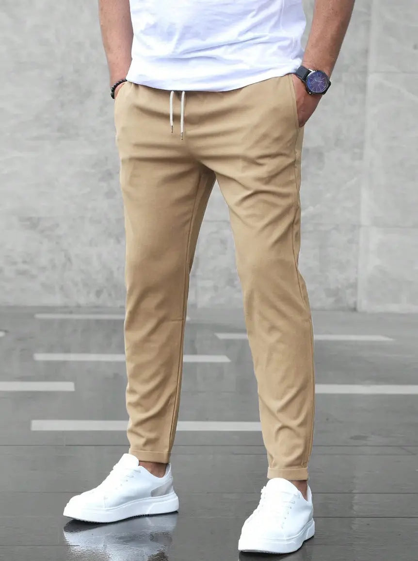 Men's Business All-match Casual Cropped Pants  Pre2brand