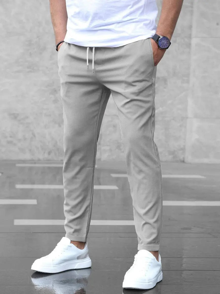Men's Business All-match Casual Cropped Pants  Pre2brand