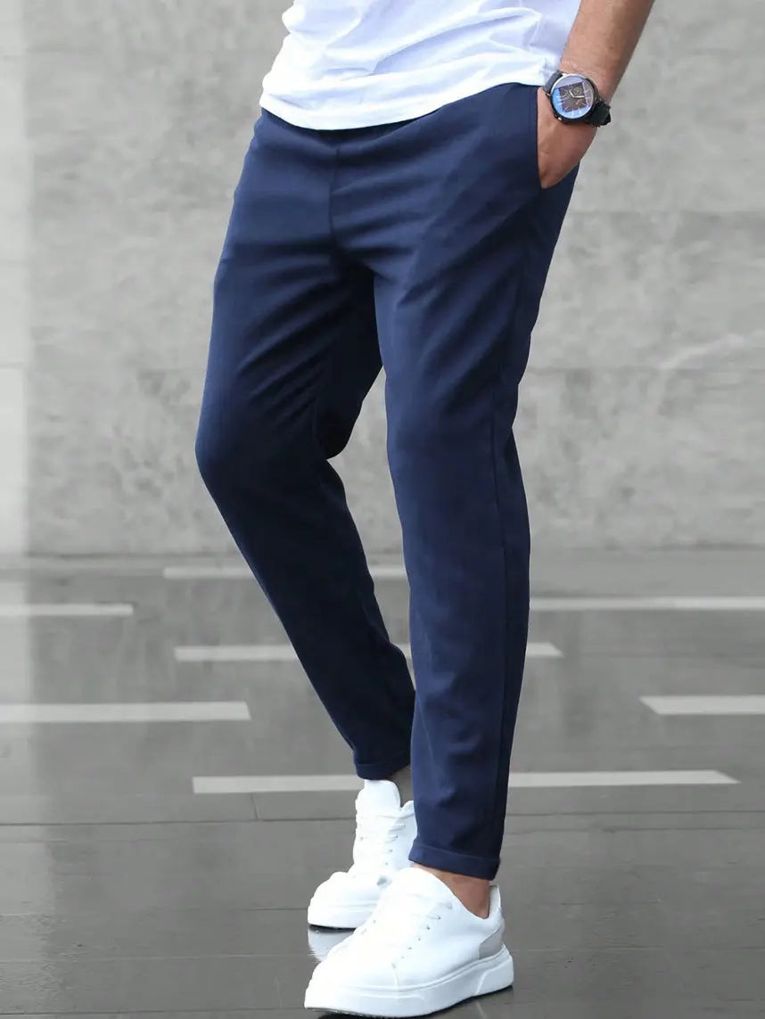Men's Business All-match Casual Cropped Pants  Pre2brand