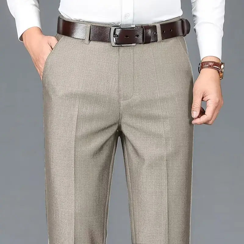 Men's Business Suit Pants Draped Casual Pants  Pre2brand