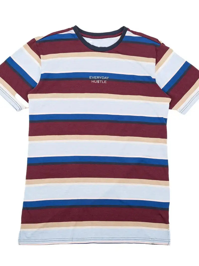 Men's Carnival Fashion Striped T-shirt  Pre2brand CsAPOs141-XXL