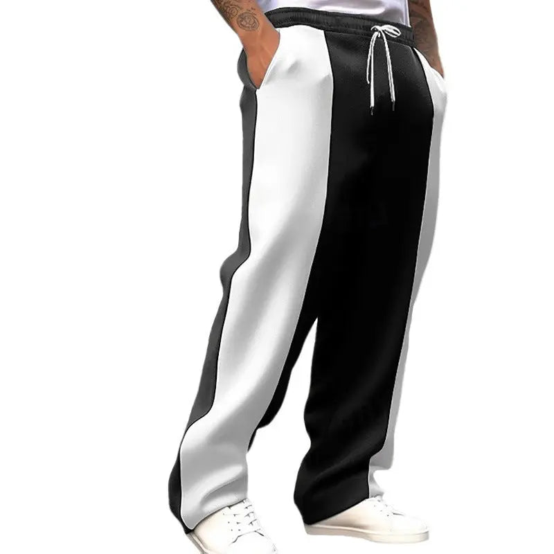 Men's Casual Sports Loose Healthy Cloth Trousers  Pre2brand Black-XXXL