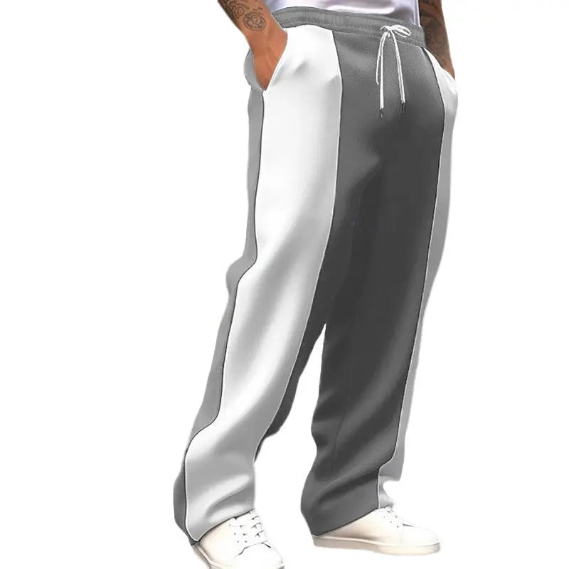 Men's Casual Sports Loose Healthy Cloth Trousers  Pre2brand Gray-XXXL