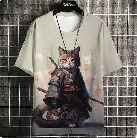 Men's Casual Summer Fashion Printed Japanese Short Sleeve  Pre2brand TY7844-6XL