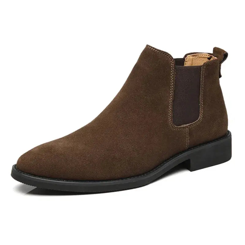 Men's Chelsea Boots British Casual Men's Leather Shoes Men's Motorcycle Boots Men Boots  Pre2brand 9-45