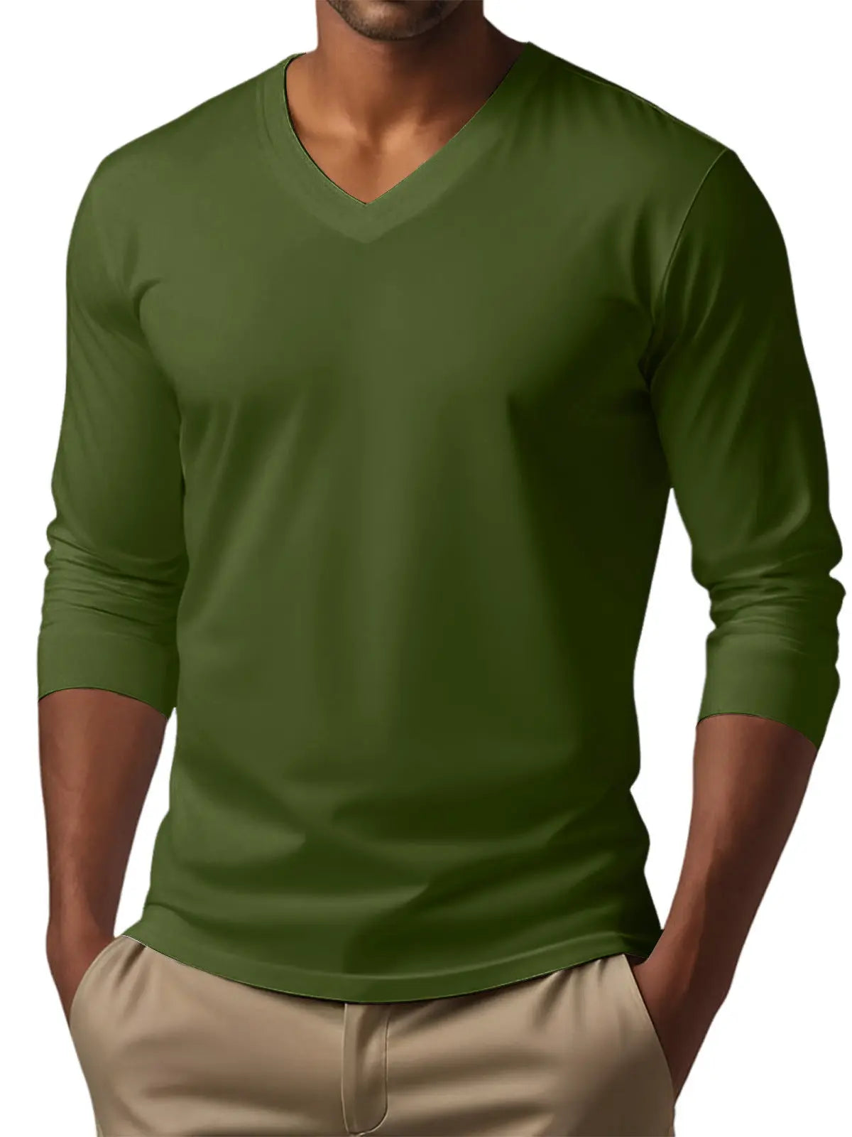 Men's Digital Printing Men's Versatile Long Sleeve  Pre2brand